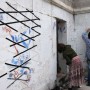 PAINTING IN AN ABANDONED FACTORY ON NEVI'IM STREET, JERUSALEM